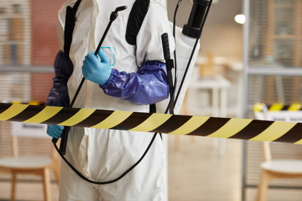 Professional Biohazard Cleanup technician working in Gilcrest, CO